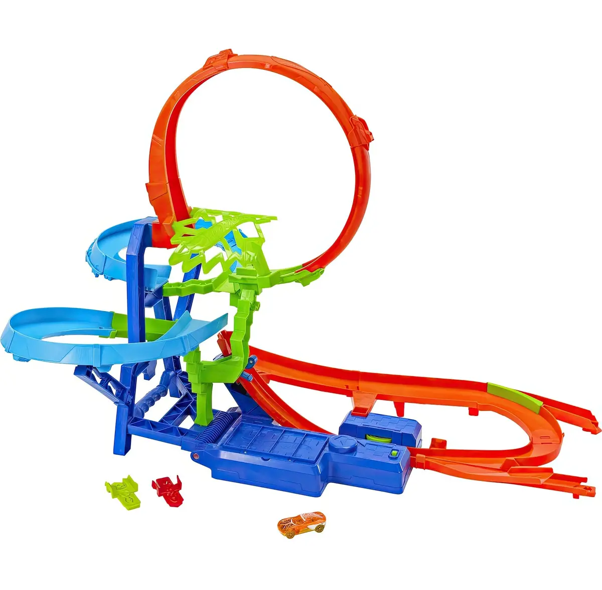 Hot Wheels Stunt Tracks Mid-Air Car Crash Playset 2