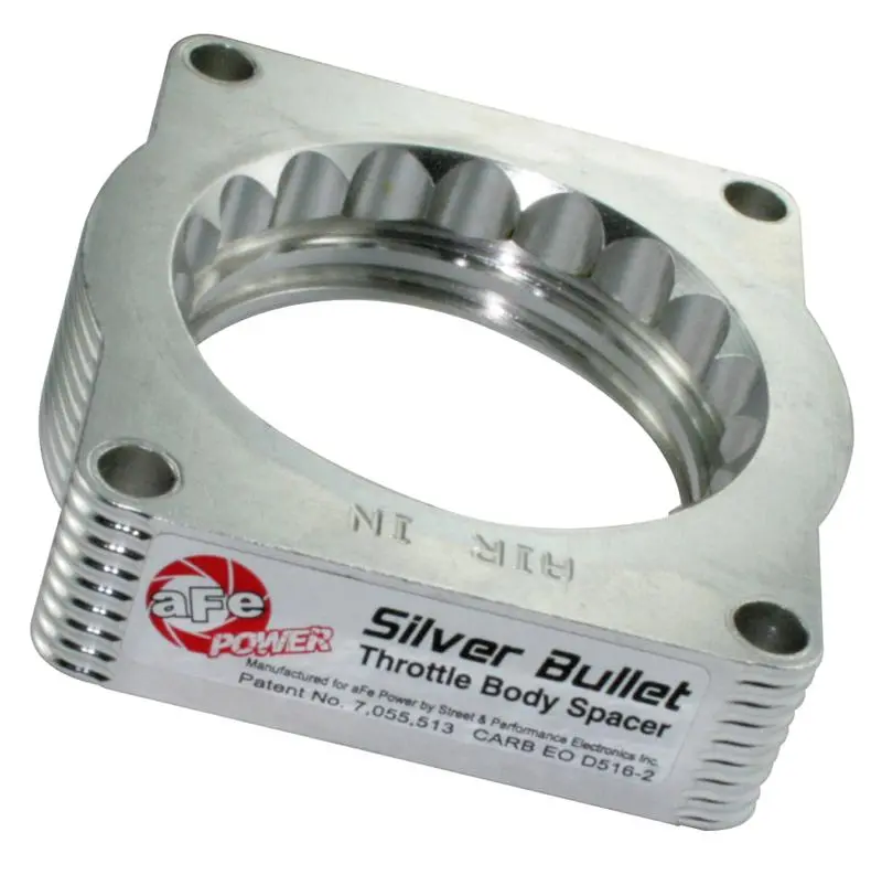 Afe Silver Bullet Throttle Body Spacer For 2011–2012 Ford F-150 Ecoboost (3.5L V6) 1