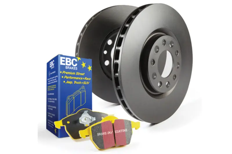 Stage 13 High-Performance Brake Kit – Yellowstuff Pads & Rk Slotted Rotors 1