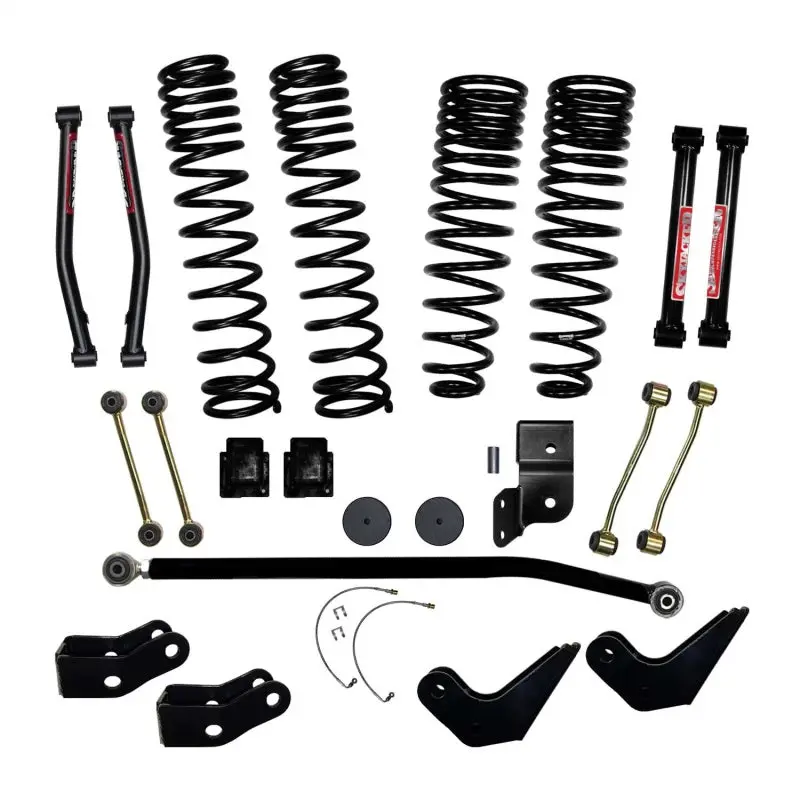 Skyjacker 20-22 Jeep Gladiator Jt (Mojave Only) 4In. Suspension Lift Kit - W/ F&R Dual Rate Springs 1