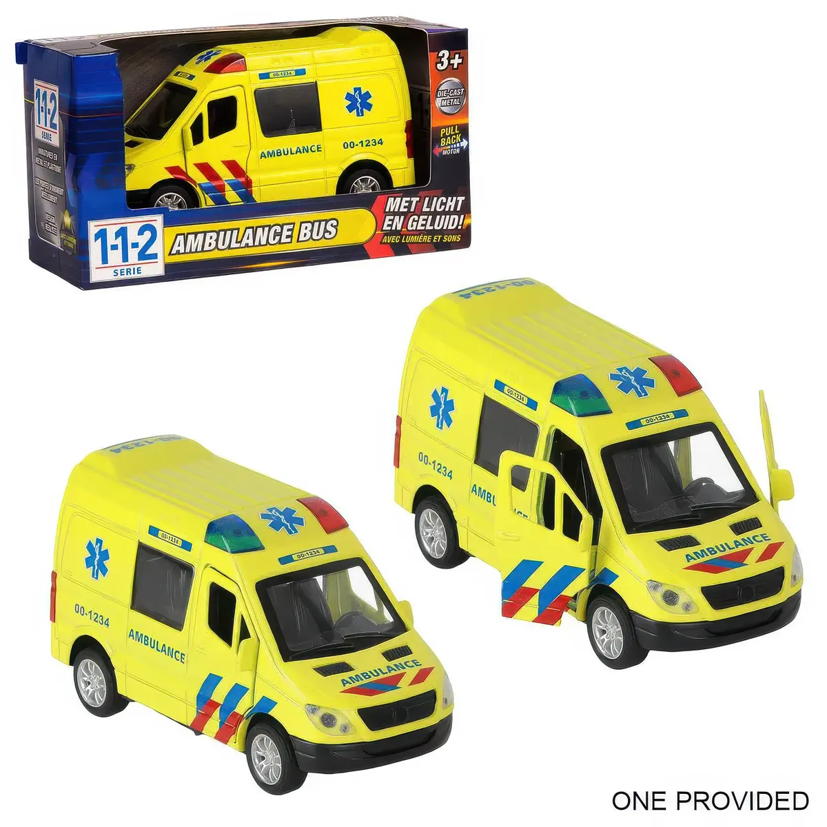 112 Ambulance Bus: 1:34 With Light And Sound 1