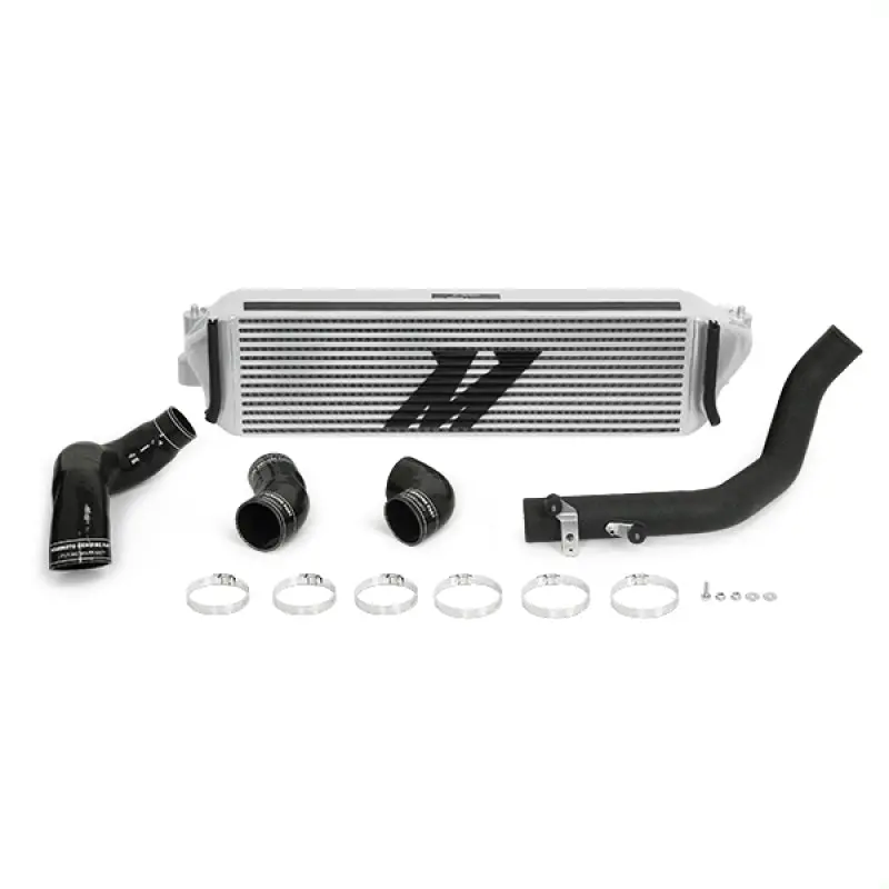 Mishimoto 2017+ Honda Civic Type R Performance Intercooler Kit - Silver Core Black Piping 1