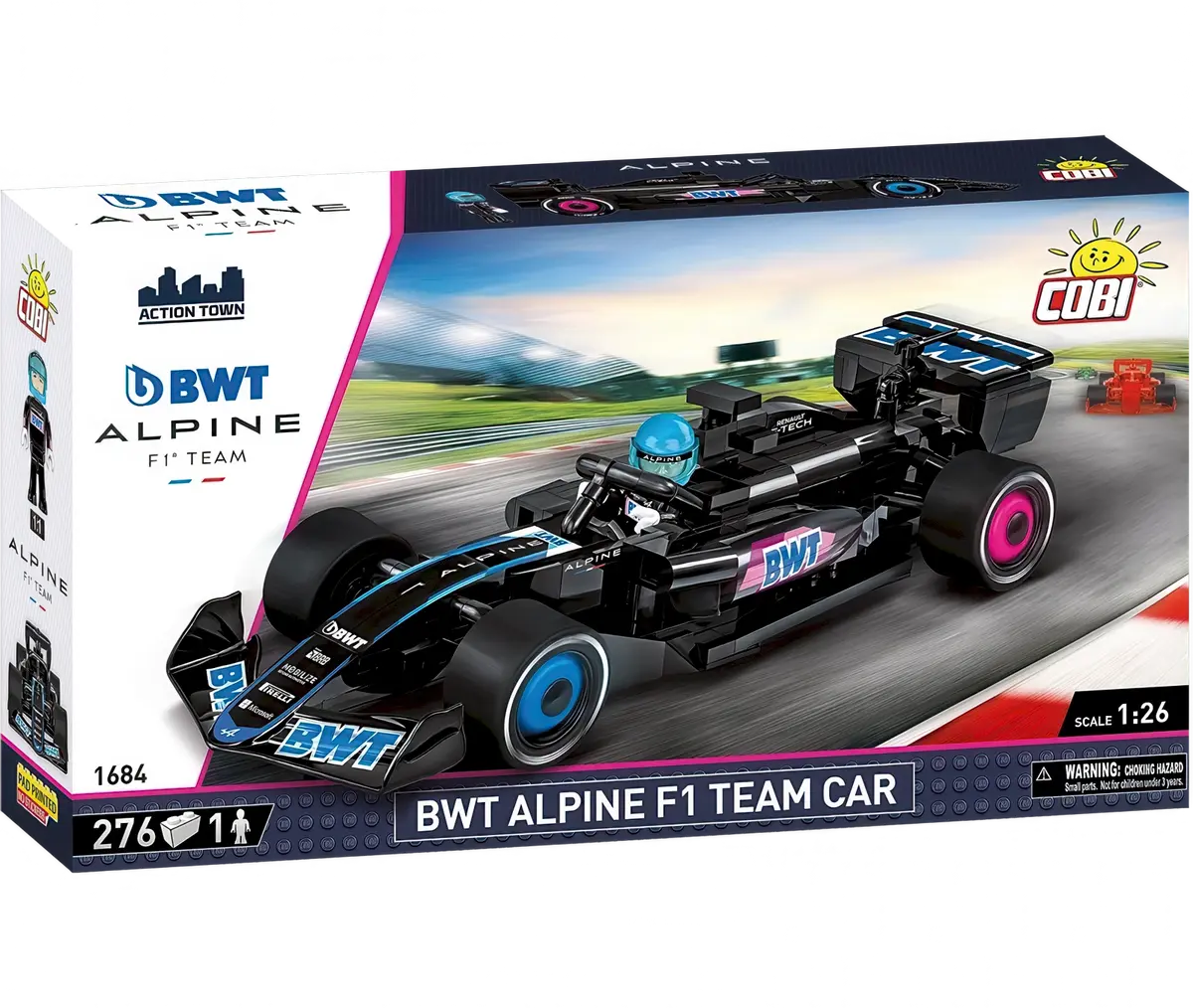 Cobi Bwt Alpine F1 Team Car Model Kit 1