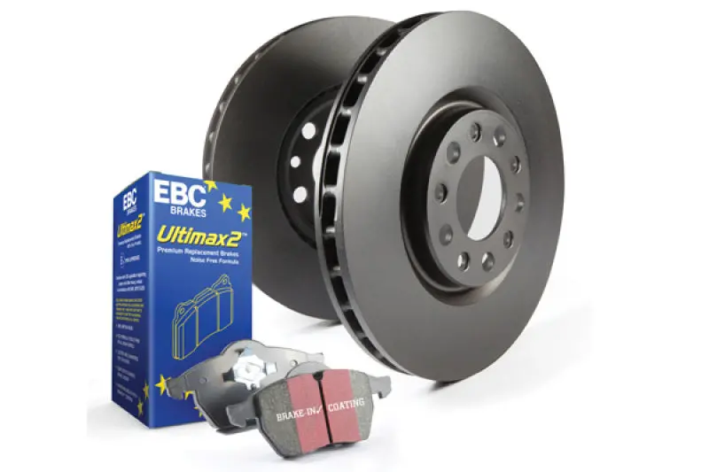 Stage 1 Brake Kit Featuring Ultimax2 And Rk Performance Rotors 1
