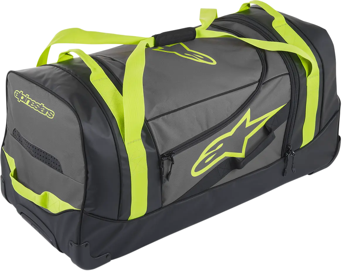 Alpinestars Komodo Motorcycle Tank Bag – Black/Yellow (Model 61061181155) 1