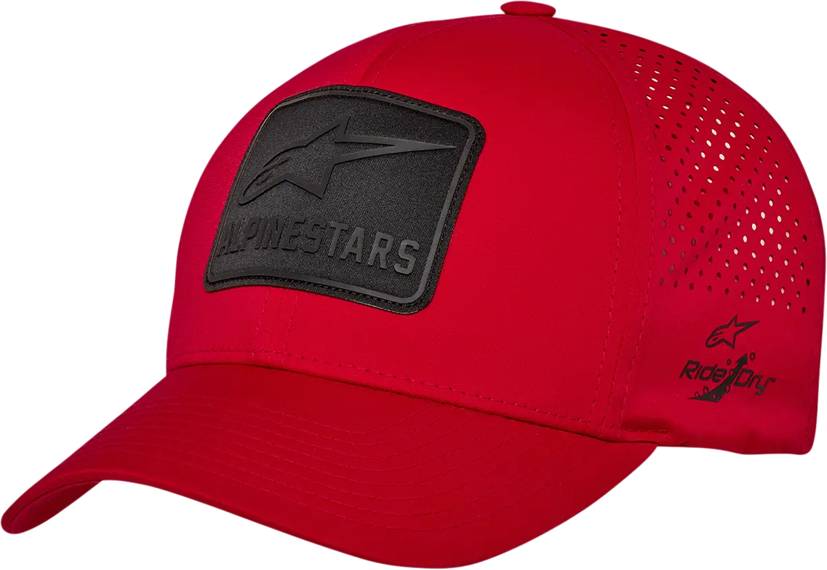 Alpinestars Decore Lazer Tech Racing Hat — Red, Small/Medium (Sku 12118100730Sm) 1