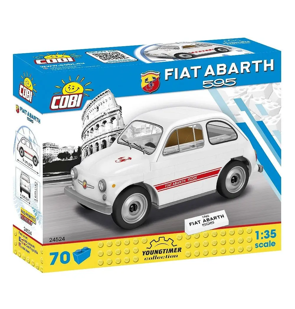 Cobi 1965 Fiat Abarth Model Kit 1