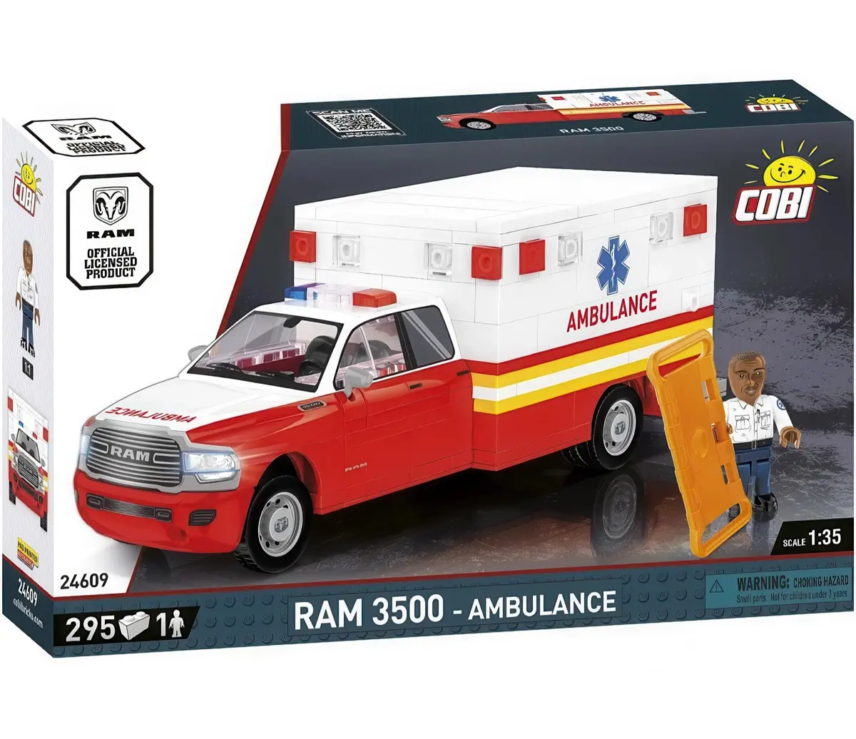 Cobi Ram 3500 Ambulance Model Kit 1