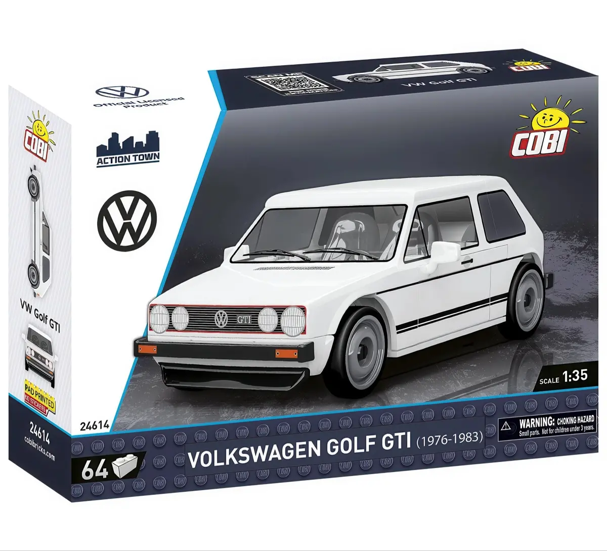 Cobi 1976 Vw Golf Gti Model Kit 1