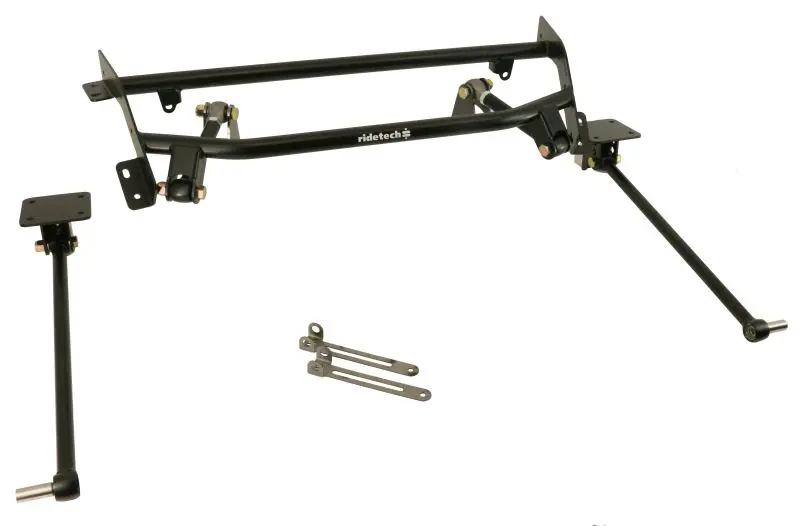 Ridetech Double-Adjustable 4-Link Kit — Bolt-On — For 1962–1967 Chevrolet Nova (Rubber Rod Ends) 1