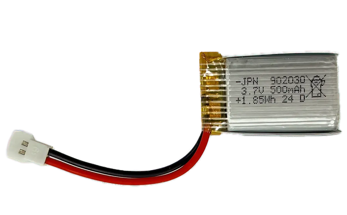 3.7V 500Mah 902030 Rechargeable Lipo Battery 1