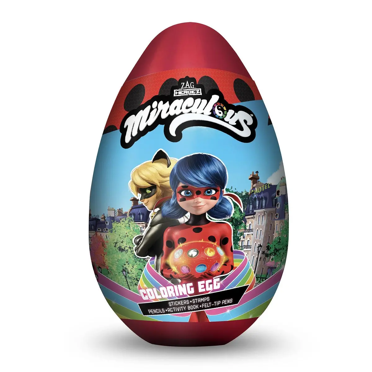 Miraculous Colouring Egg Set 1