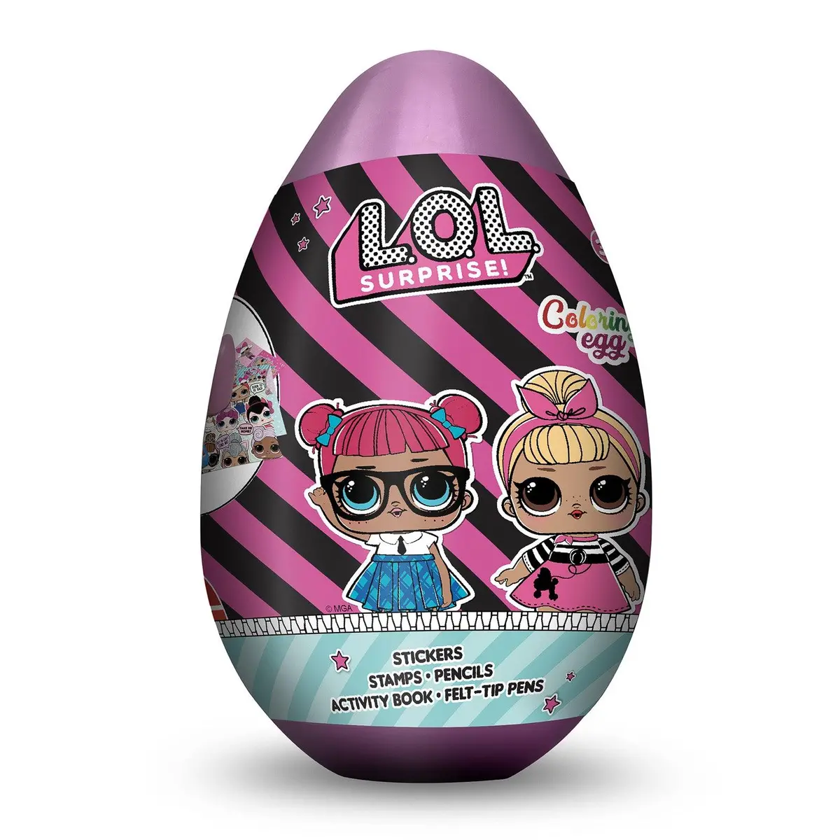 Lol Surprise! Colouring Egg Set 1