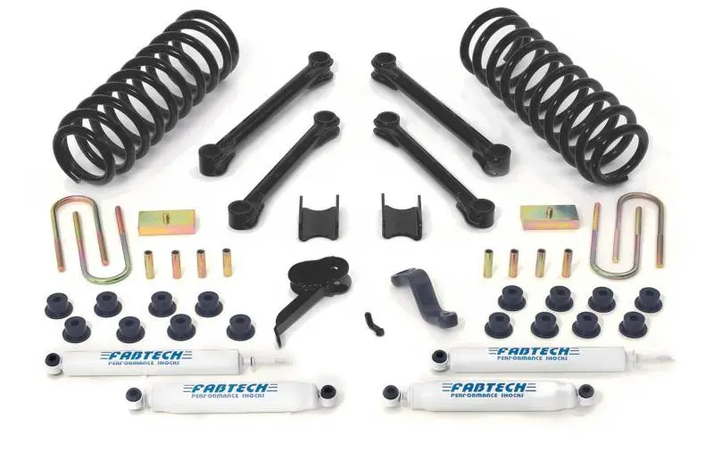 Fabtech 4.5-Inch Performance Lift System For 2009–2013 Ram 2500/3500 4Wd Diesel (Automatic Transmission) 1
