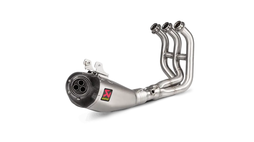 Akrapovič Full Titanium Racing Exhaust System – Compatible With 2019–2020 Yamaha Niken 1
