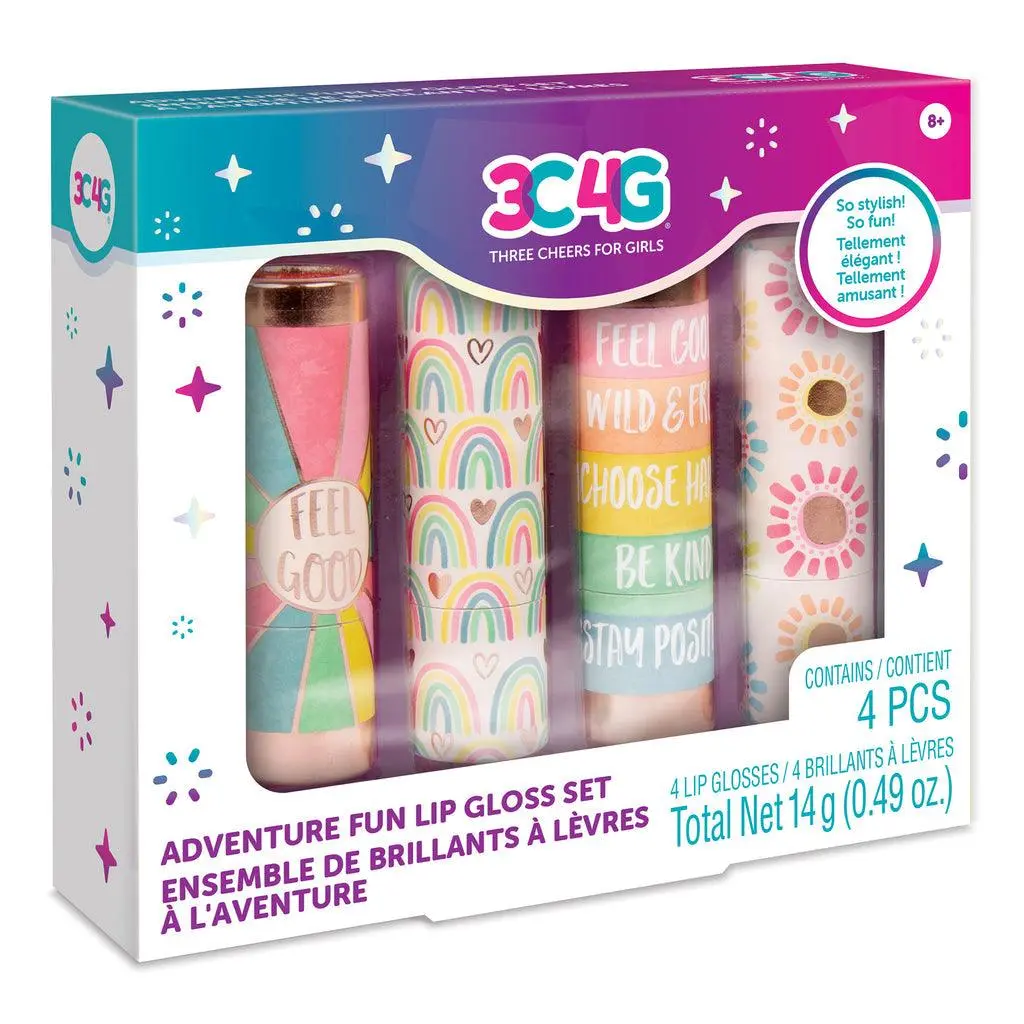 3C4g Adventure Fun Lip Gloss Set 1