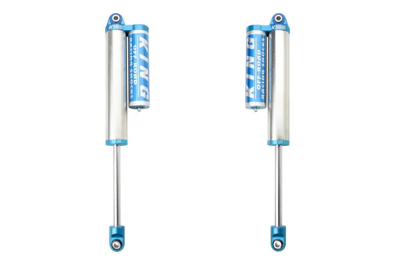 King 2.5-Inch Piggyback Reservoir Rear Shock Pair For 2016+ Nissan Titan Xd 1