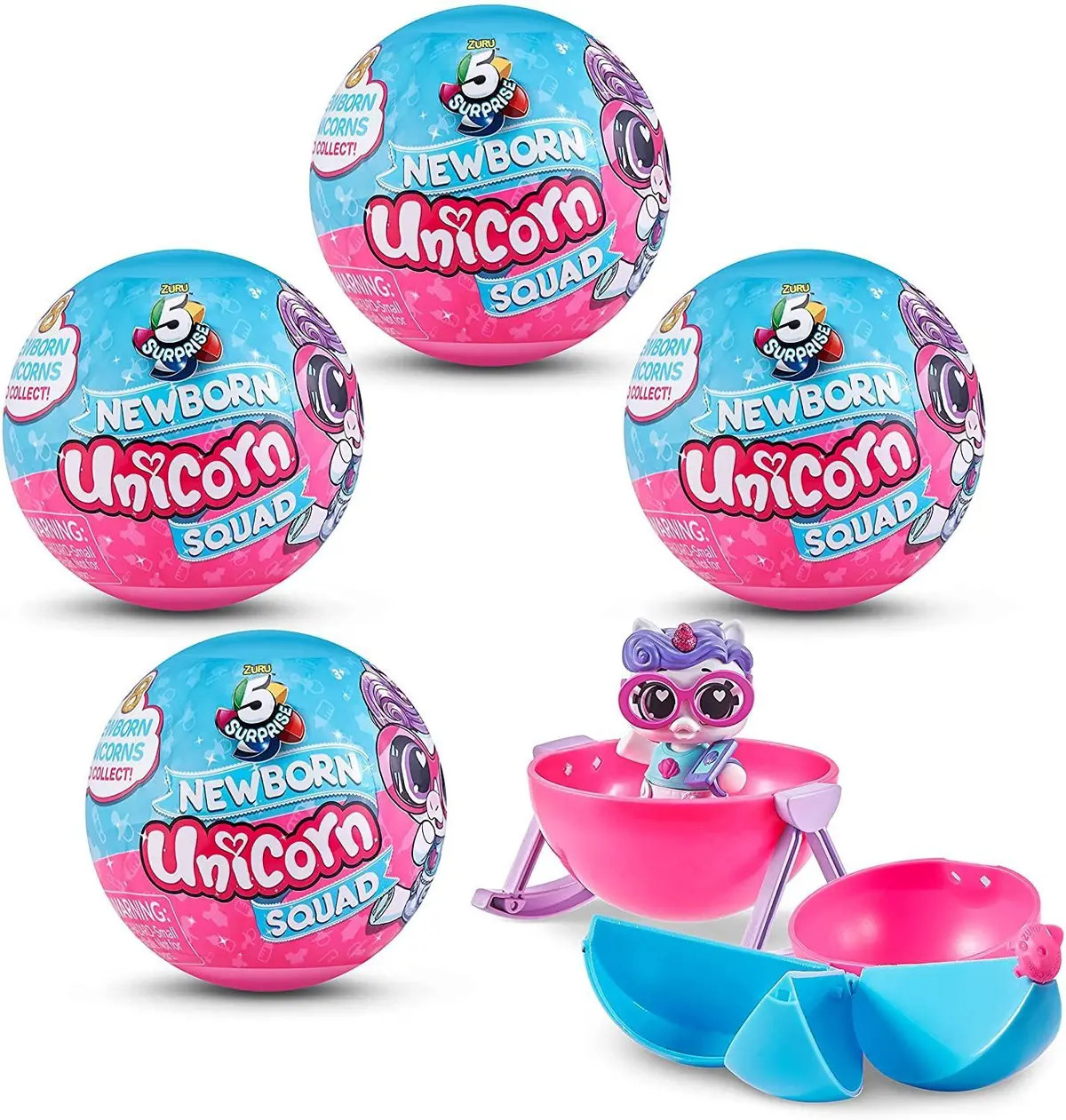 5 Surprise Unicorn Squad Mystery Collectible Capsule 1