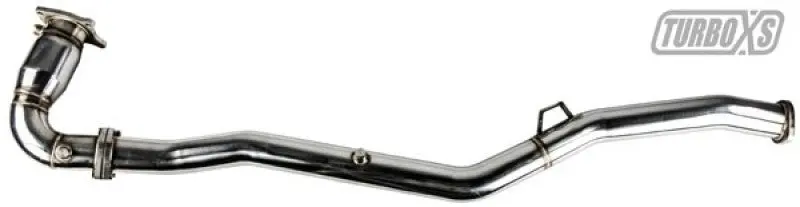 Turbo Xs Catted Front Downpipe For 2015 Subaru Wrx Manual Transmission 1