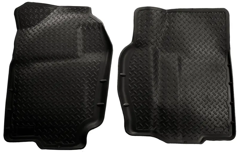 Husky Liners Classic-Style Floor Mats For 1994–2002 Dodge Ram – Full-Size, Black 1