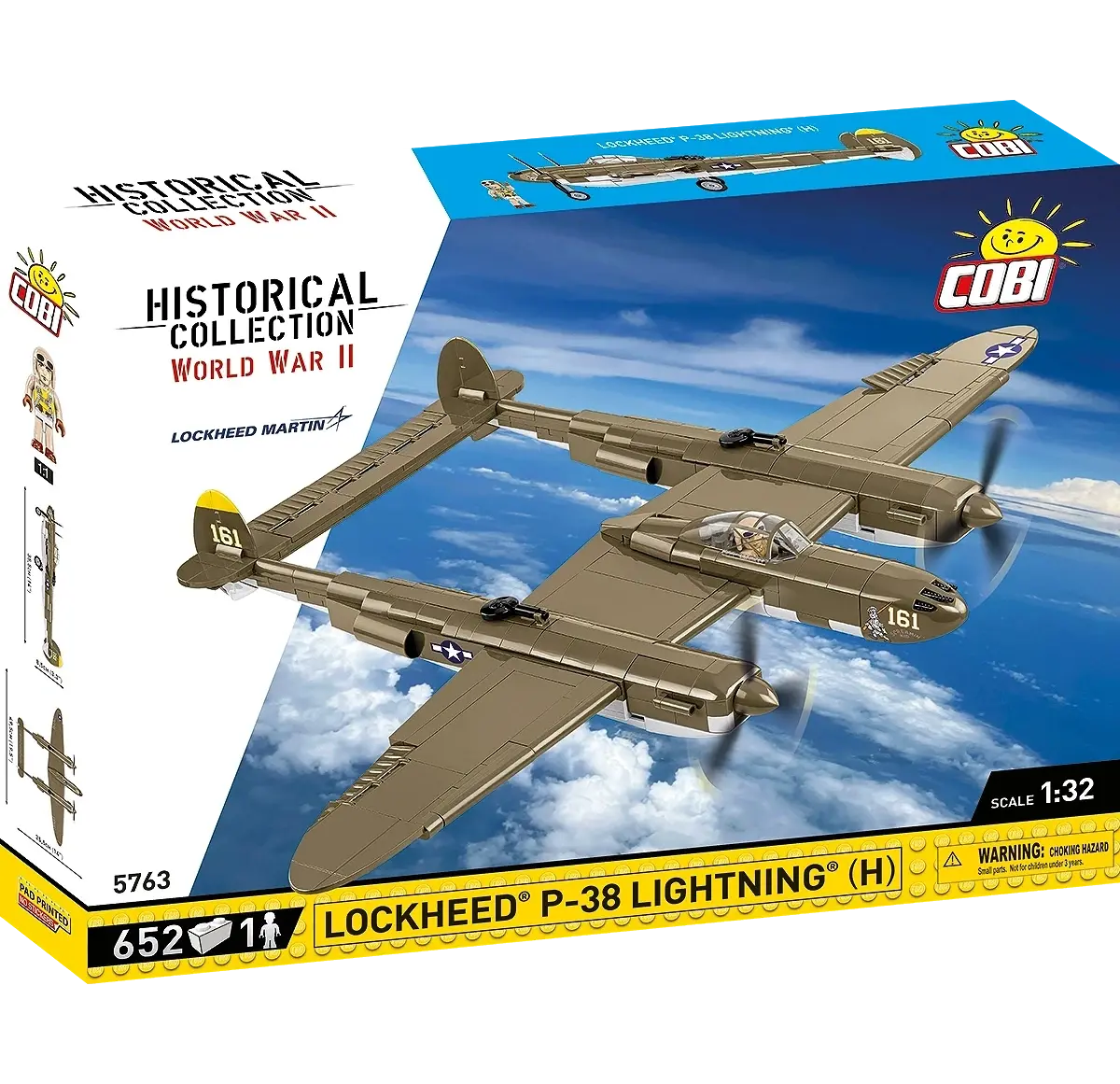 Cobi Lockheed P-38H Lightning Aircraft 1
