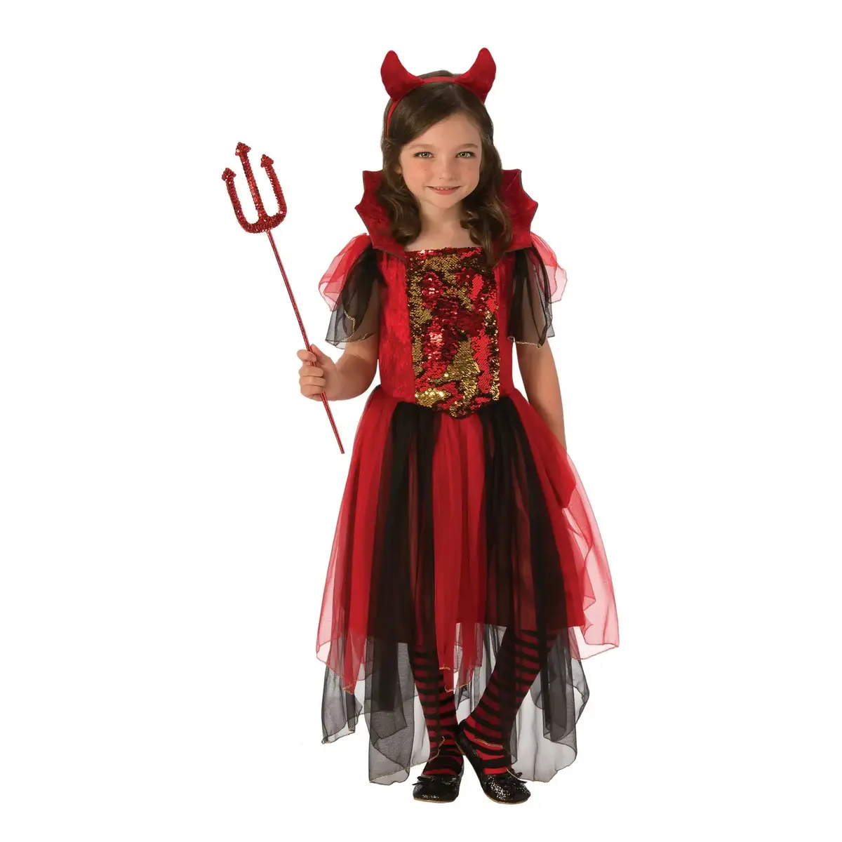Colour Magic Halloween Devil Dress 1