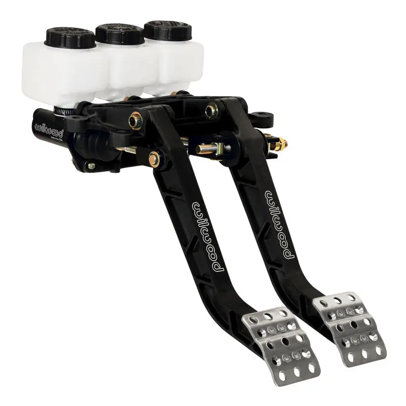 Wilwood Adjustable Dual Brake And Clutch Pedal Assembly — Forward-Swing Mount, 6.25:1 Ratio 1