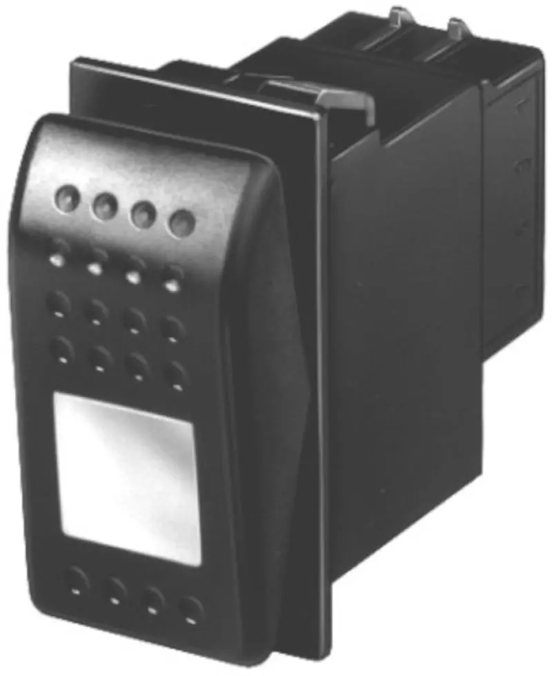 Hella Spst Rocker Switch With Illuminated Pilot Light And Lock Function 1