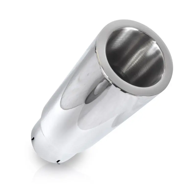 Stainless Works Double Wall Straight Cut Exhaust Tips - 3 1/2In Body 3.00In Id 1
