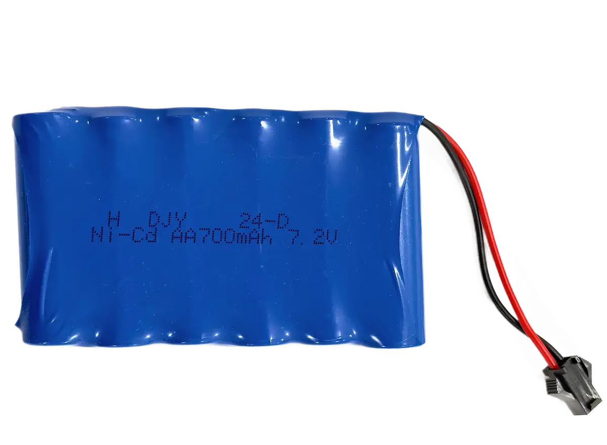 7.2V 700Mah Ni-Cd Rechargeable Battery 1