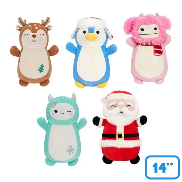 Squishmallows Hugmees Puff The Penguin Christmas Plush 35Cm 1