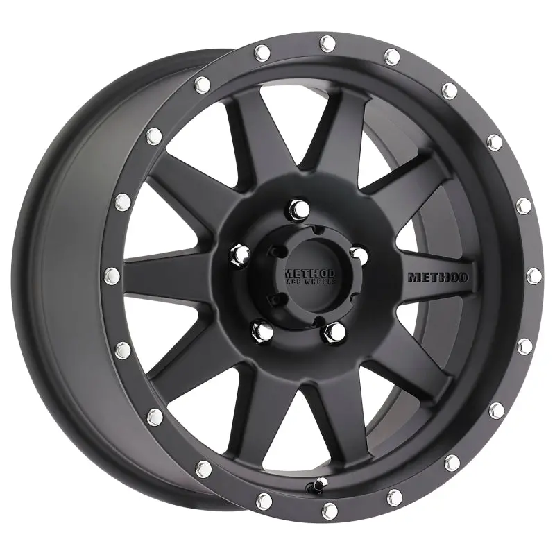 Method Mr301 Matte Black Off-Road Wheel – 17X8.5 1