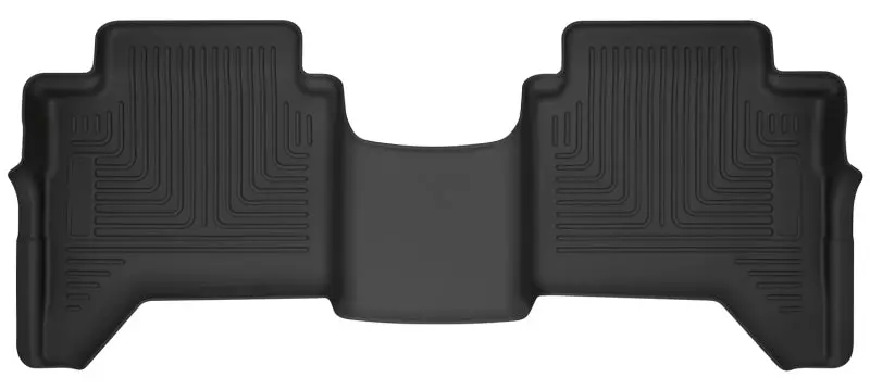 Husky Liners X-Act Contour Floor Mats – Black, Second-Row Fit For 2019 Ford Ranger Supercrew Cab 1