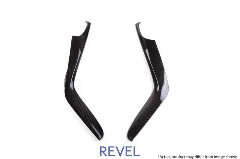Revel Gt Dry Carbon Fiber Side Panels For 2016–2018 Honda Civic Center Console (Left + Right) 1
