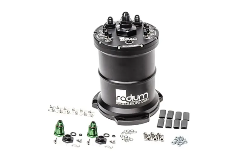 Radium Engineering Titanium Multi-Pump Fuel Surge Tank (Pumps Sold Separately) 1
