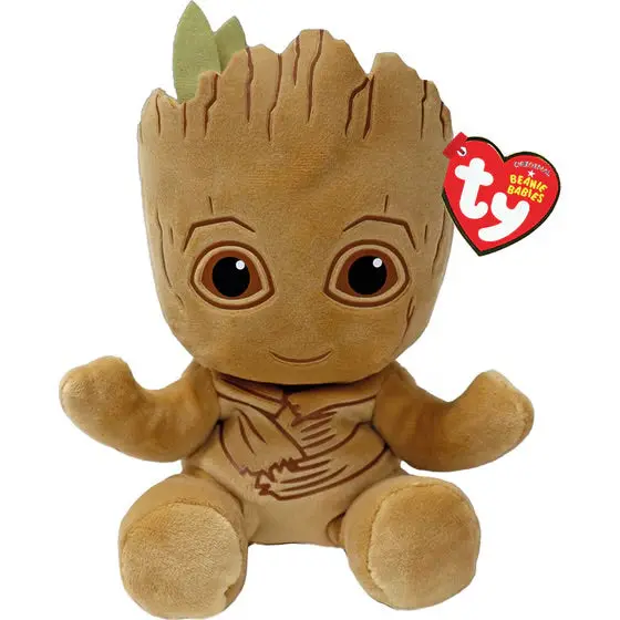 Ty Beanie Babies Marvel Groot Soft 15Cm 1