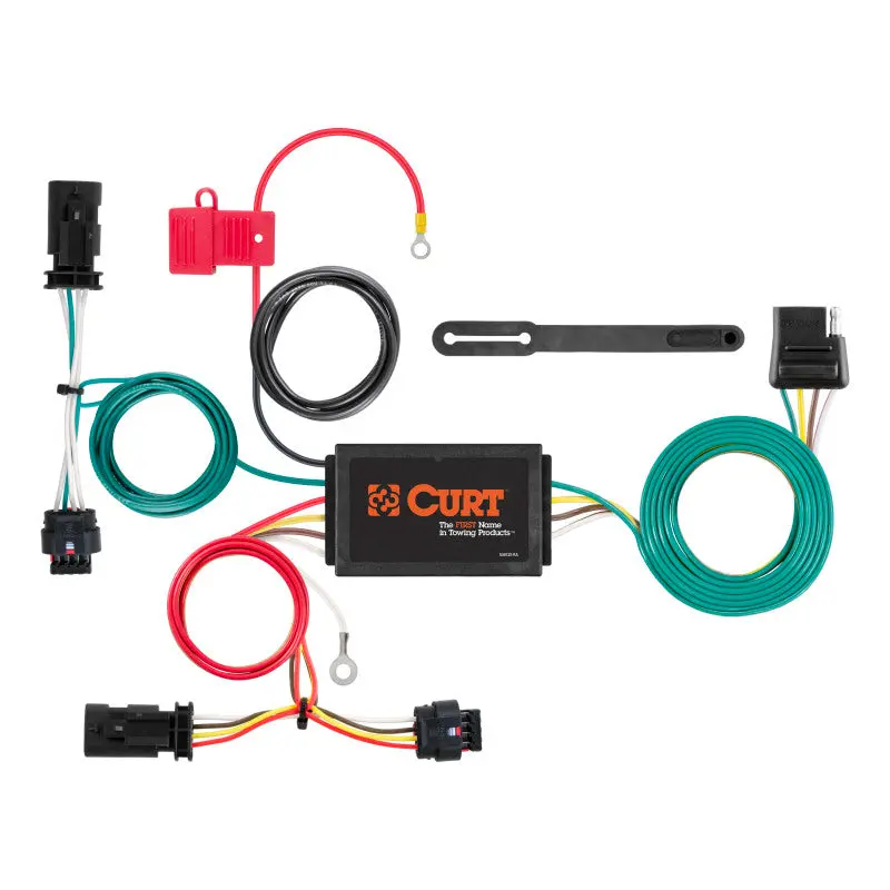 Curt Custom 4-Way Flat Trailer Wiring Harness For 2017–2019 Chevrolet Cruze 1