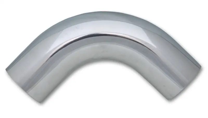 Vibrant Polished Aluminum Universal Tubing — 1.5In Od, 90° Pre-Bent Elbow 1