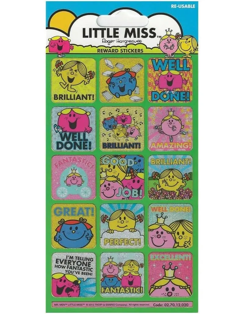 Little Miss Reward Stickers 1