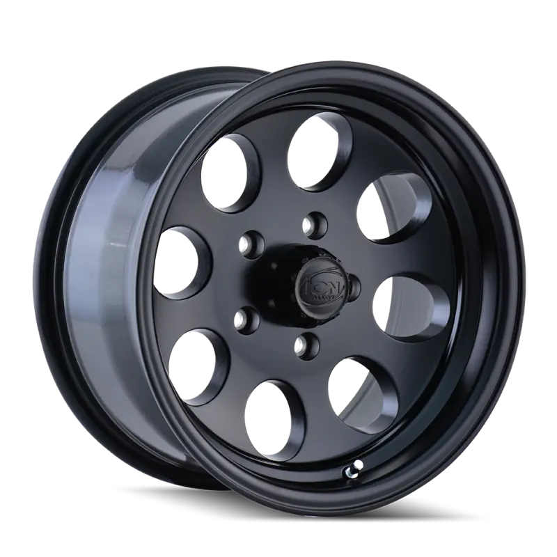 Ion Type 171 Matte Black Alloy Wheel – 17X9 Inch, 5X139.7Mm, Zero Offset, 108Mm Hub Bore 1