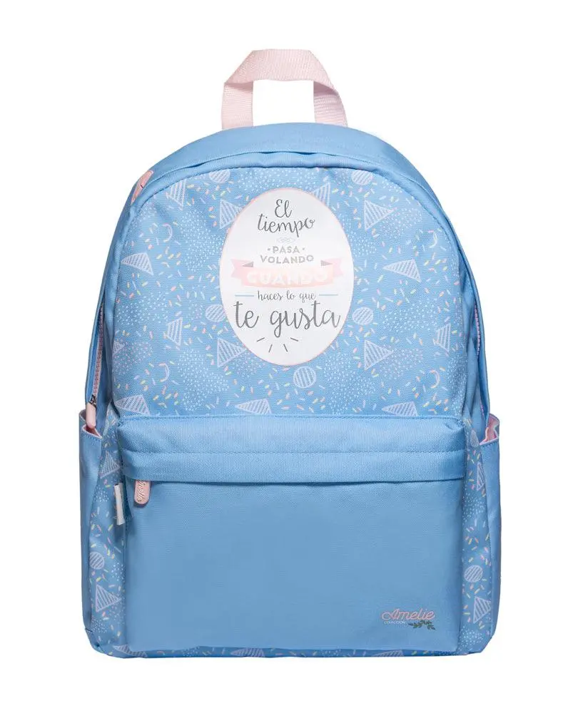Amelie Classic Blue School Backpack 1