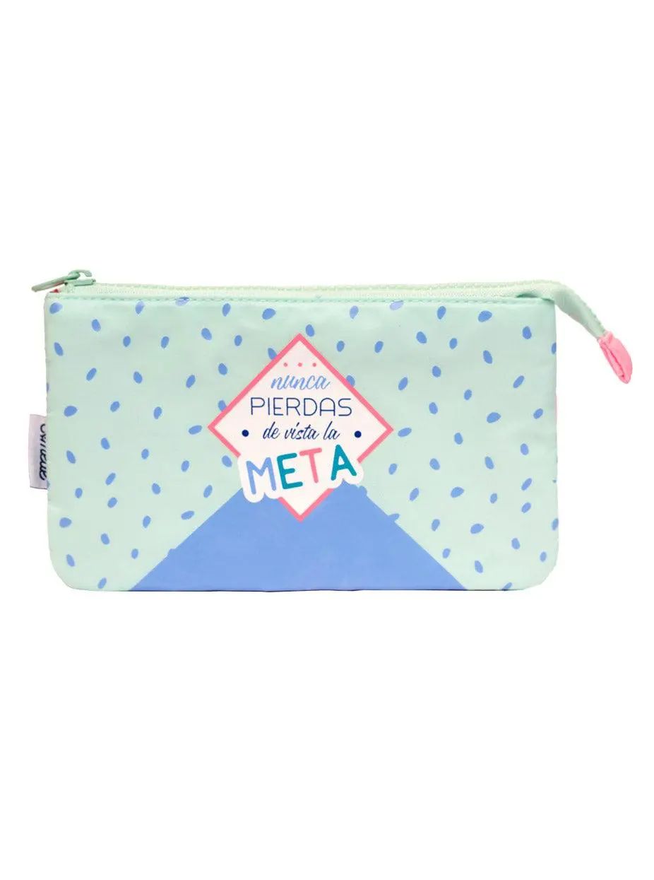 Amelie Pastel Collection Triple Pencil Case 2