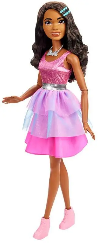 Barbie Large 71Cm Doll Black Hair 1