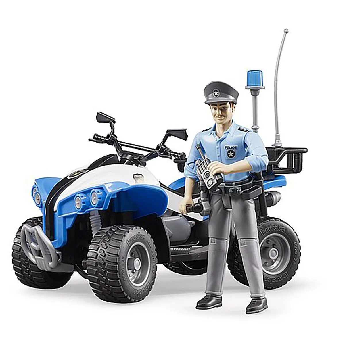 Bruder Police-Quad With Police Officer And Accessories 2