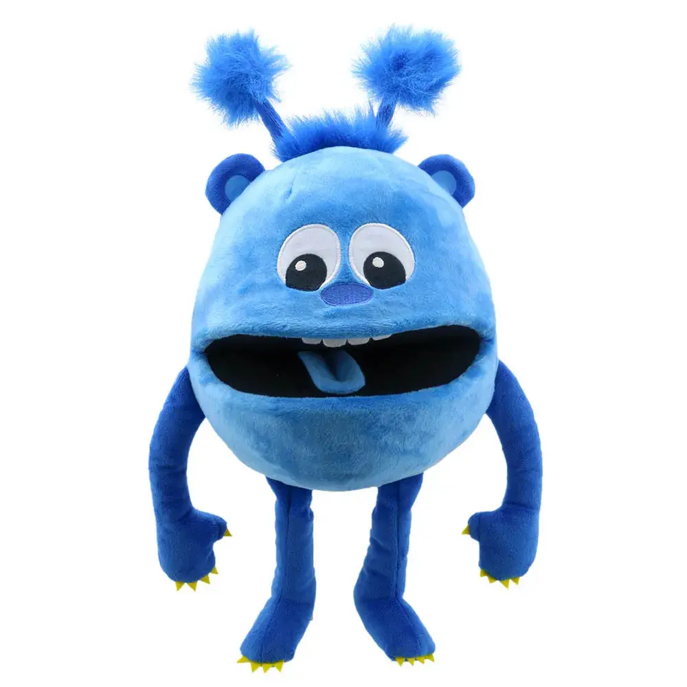 The Puppet Company - Blue Baby Monster Hand Puppet 1