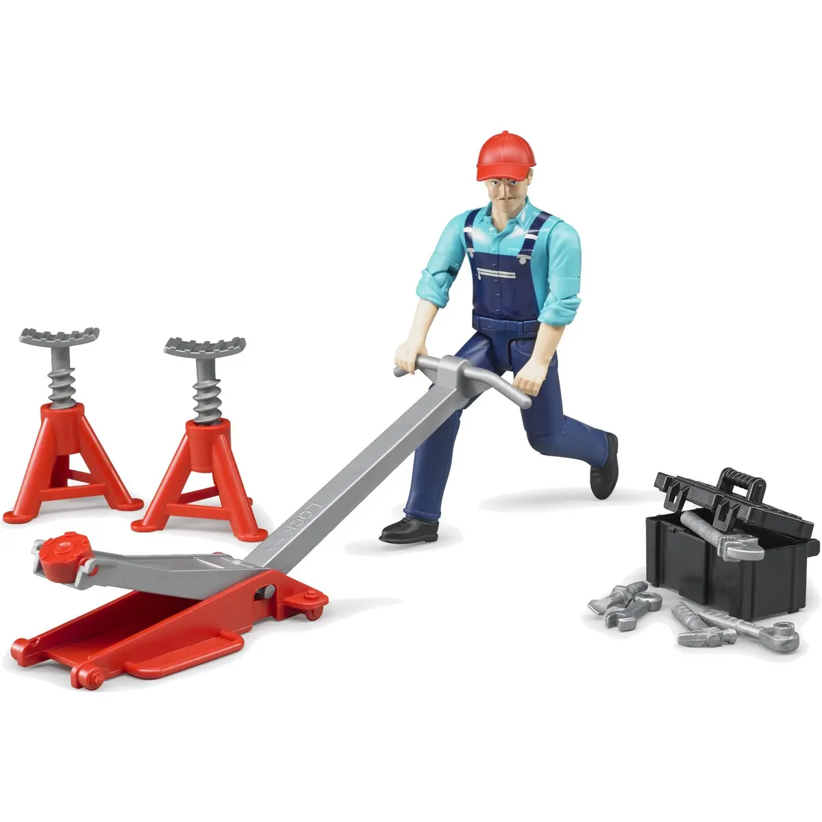 Bruder 62100 Figure-Set Garage Equipment 1