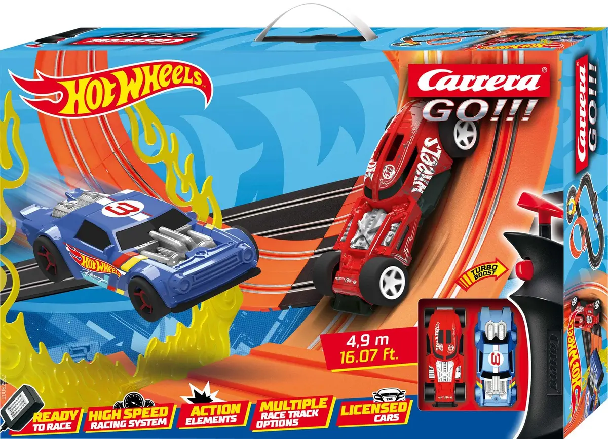Carrera Go!!! Hot Wheels 4.9 Track Playset 1