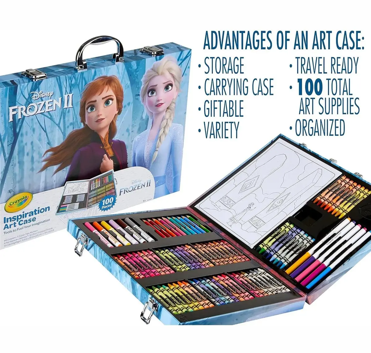 Crayola Frozen 2 Inspiration Art Case 1