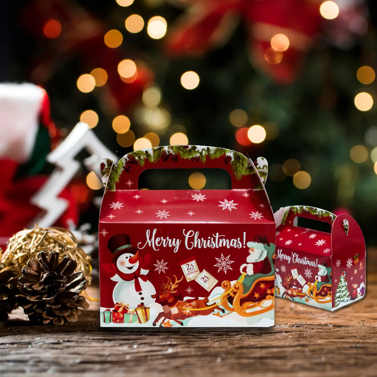 Christmas Assorted Candies - Medium Red 1
