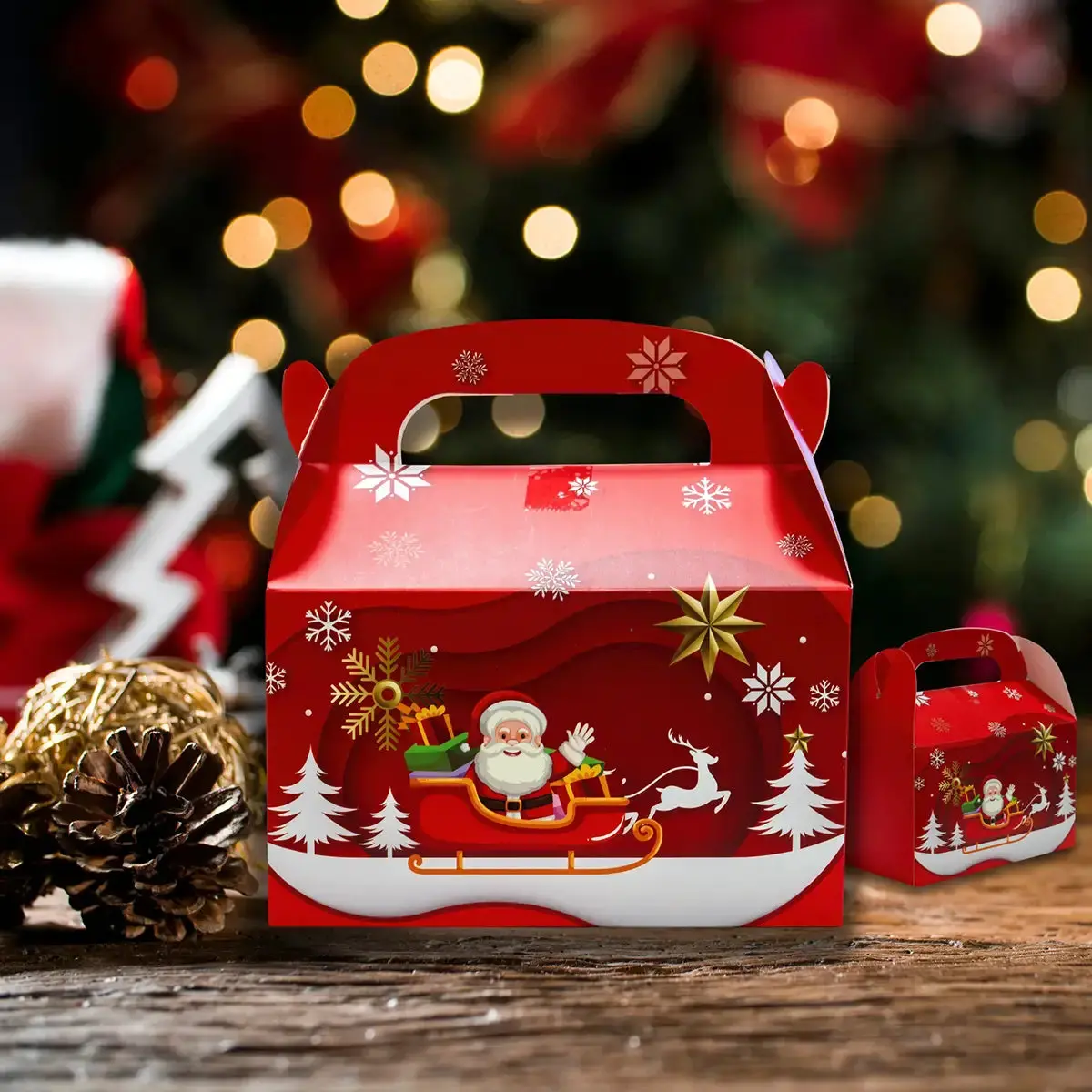 Christmas Assorted Candies - Large Red 1